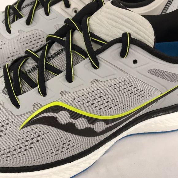 Saucony Mens Ride 14 Running Shoe ROCKFACE Topaz 11.5 US - Picture 3 of 6